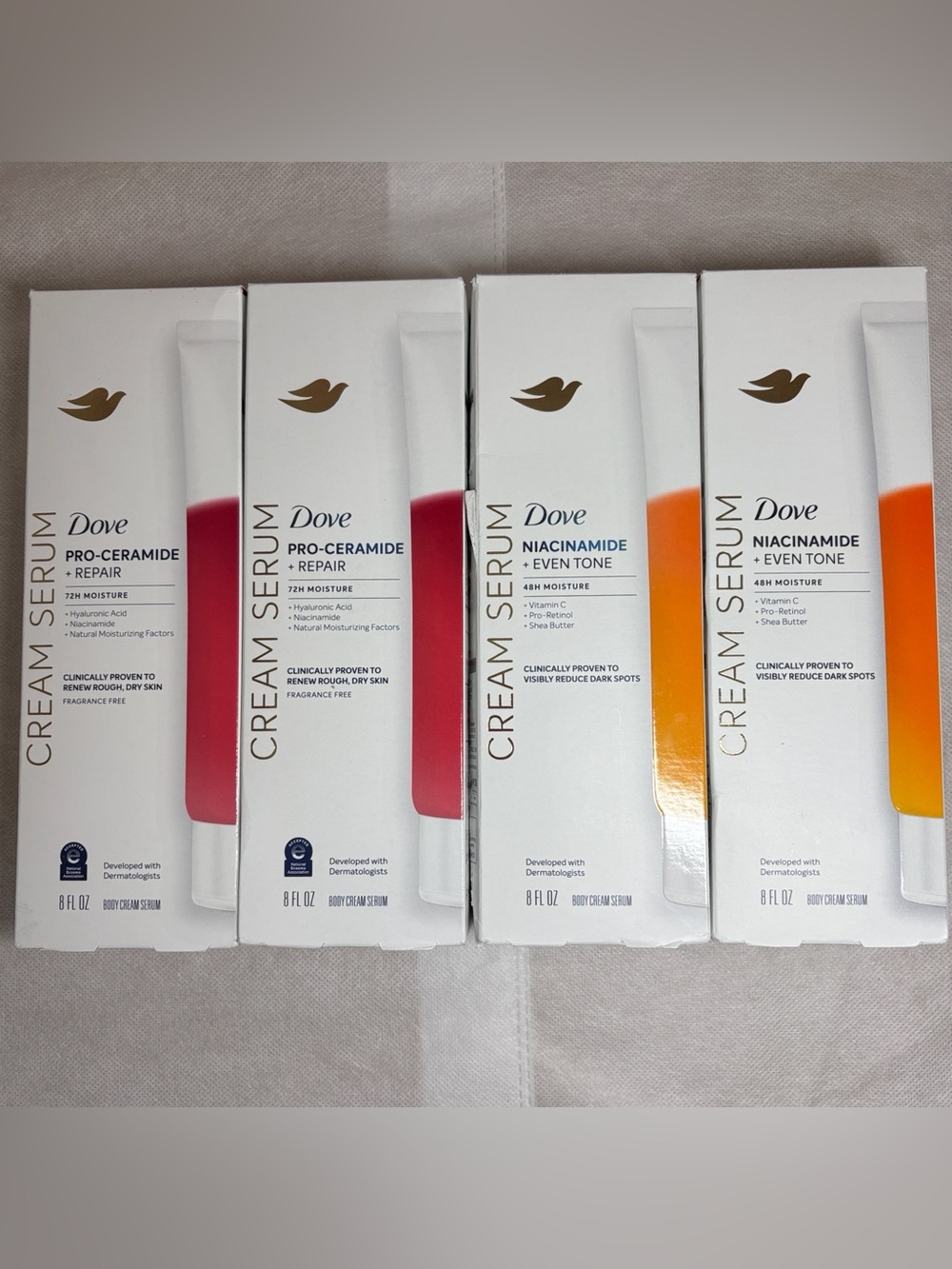 4 Dove Lotion for All over Care and to Reduce Dark Spots New in Box - Picture 3 of 7